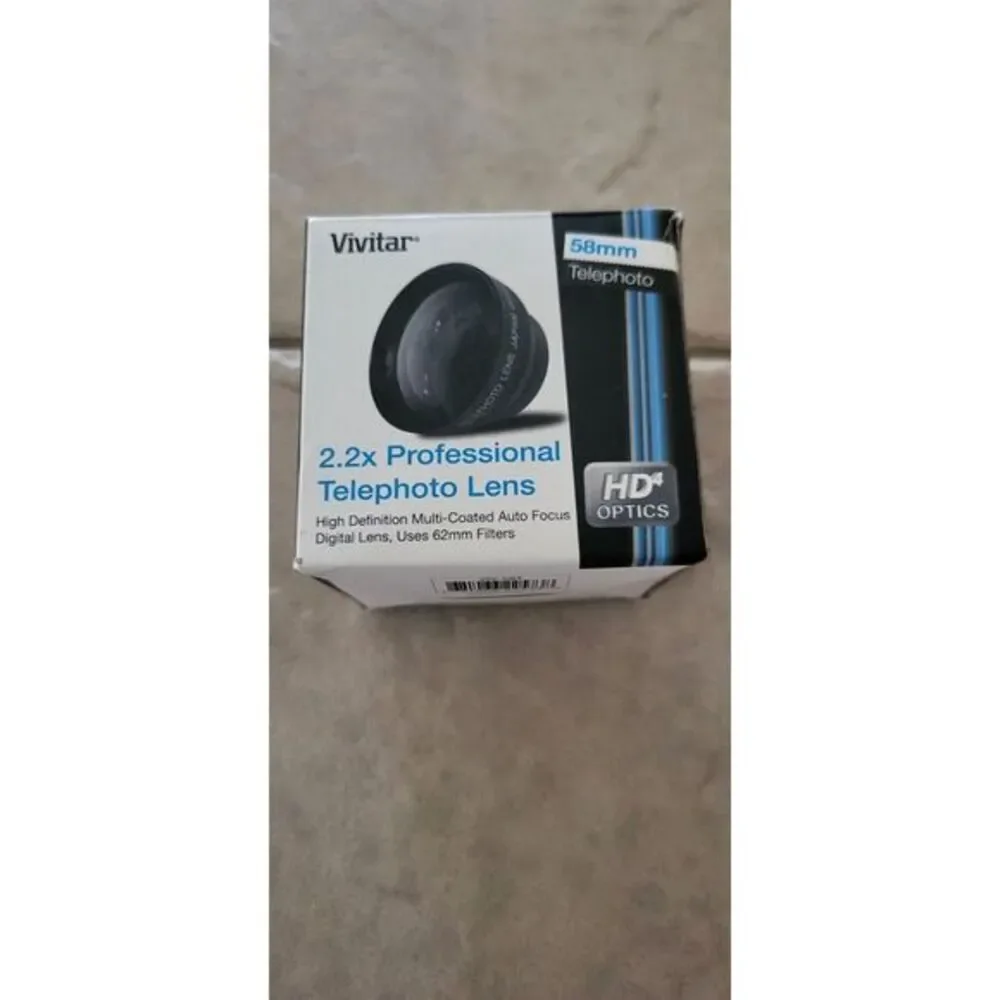 Vivitar 2.2x Professional Telephoto Lens 58mm -‎ Open Box